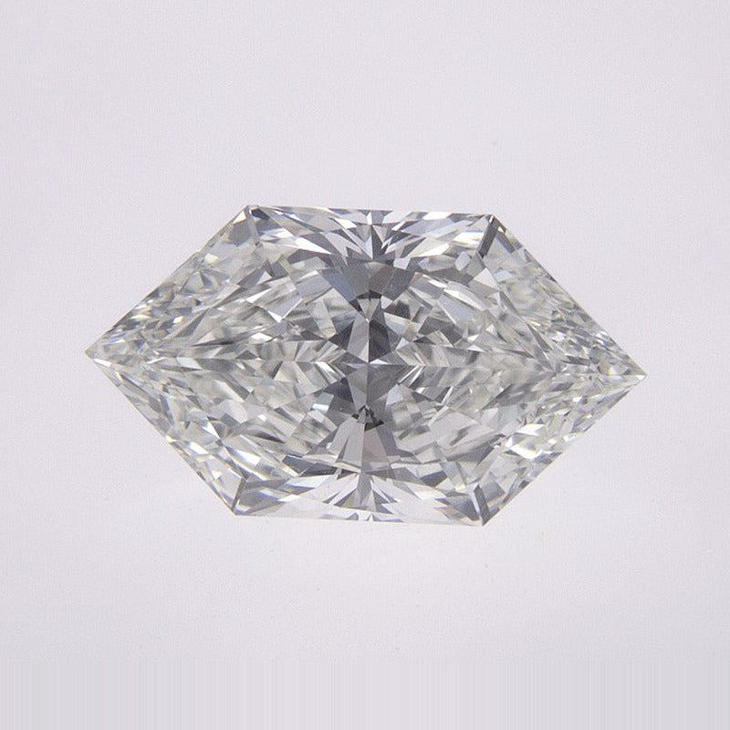 1.56 ct Lab-Grown Diamond – F VVS2 – Elongated Hexagon Duchess Faceted-cut – IGI Certified — Sapphire Row · cut7