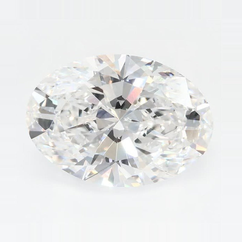 3.07 ct Lab-Grown Diamond – E VVS2 – Oval Cut – GCAL Certified — Sapphire Row · cut7