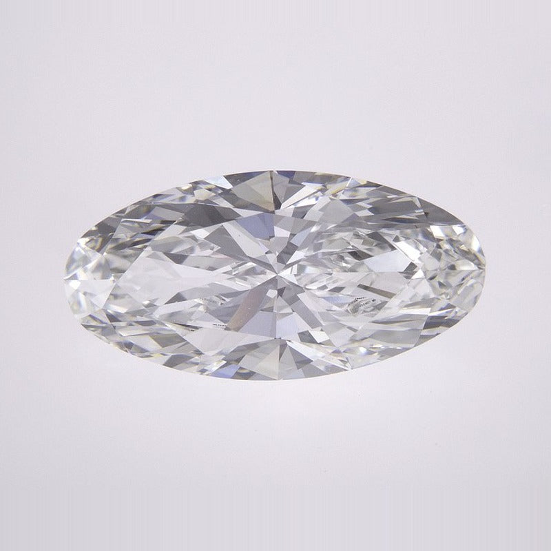 4.06 ct Lab-Grown Diamond – E VVS1 – Elongated Oval Cut – IGI Certified — Sapphire Row · cut7