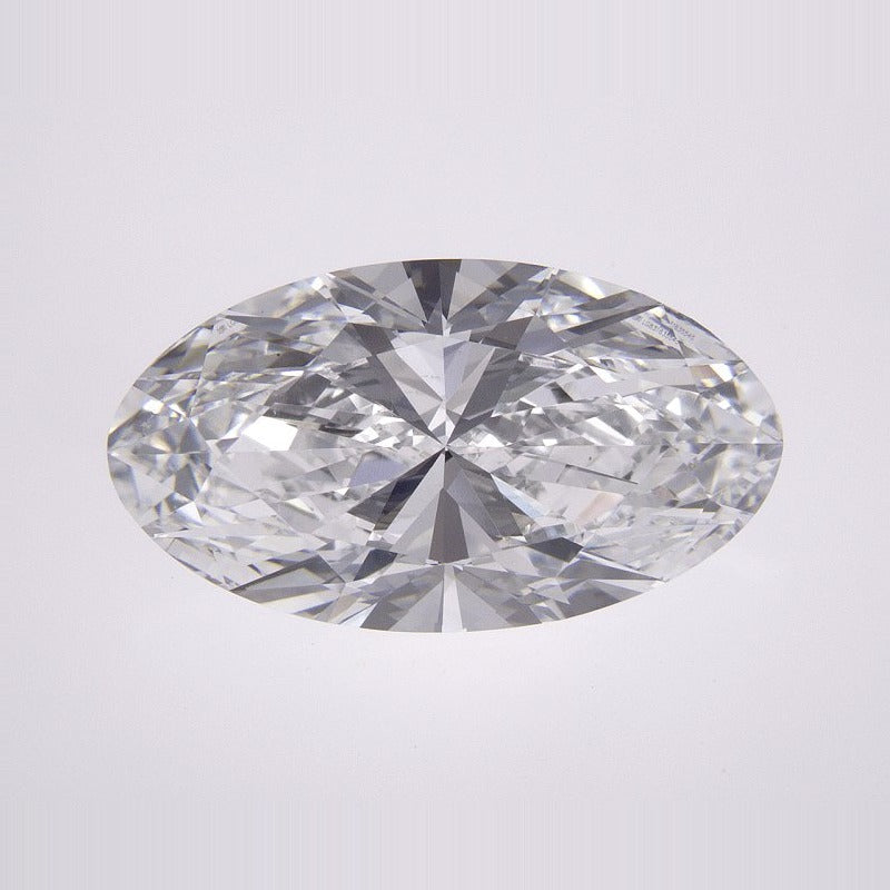 4.02 ct Lab-Grown Diamond – D VS1 – Elongated Oval Cut – IGI Certified — Sapphire Row · cut7