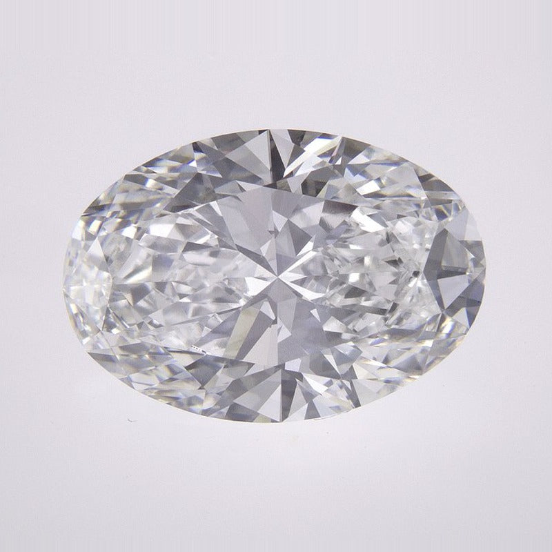 4.74 ct Lab-Grown Diamond – D VVS2 – Oval Cut – IGI Certified — Sapphire Row · cut7