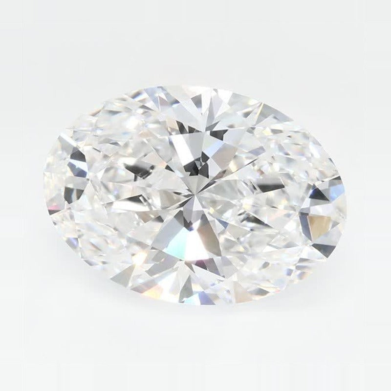 3.06 ct Lab-Grown Diamond – E VVS2 – Oval Cut – GCAL Certified — Sapphire Row · cut7
