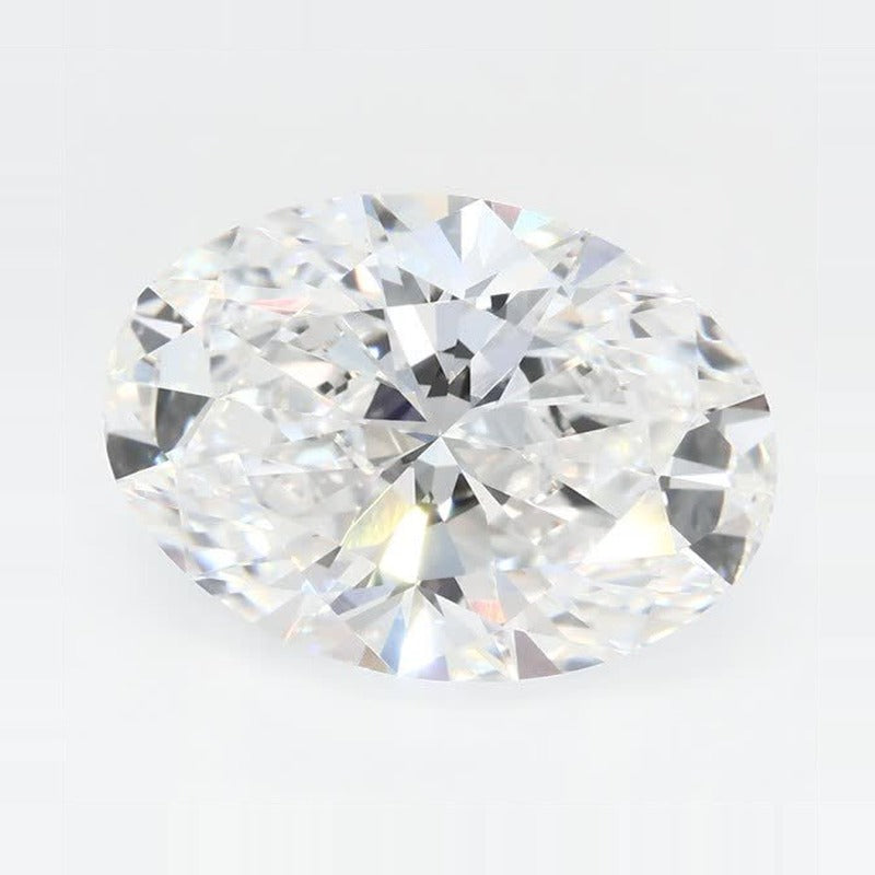 3.07 ct Lab-Grown Diamond – D VVS1 – Oval Cut – GCAL Certified — Sapphire Row · cut7