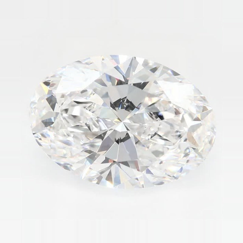 3.06 ct Lab-Grown Diamond – D VVS1 – Oval Cut – GCAL Certified — Sapphire Row · cut7