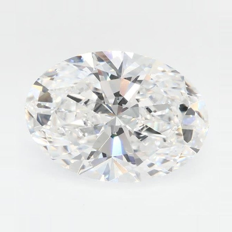 3.06 ct Lab-Grown Diamond – E VVS1 – Oval Cut – GCAL Certified — Sapphire Row · cut7