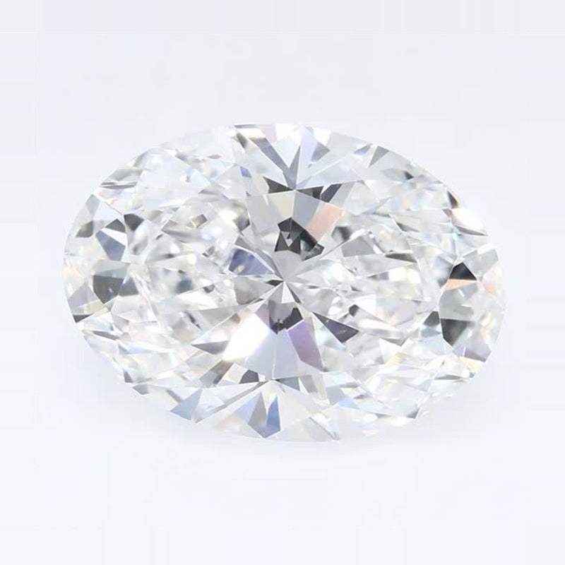 3.01 ct Lab-Grown Diamond – E VVS2 – Oval Cut – GCAL Certified — Sapphire Row · cut7