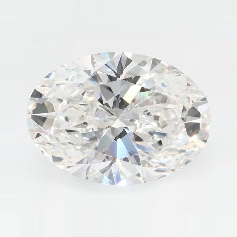 3.02 ct Lab-Grown Diamond – E VVS2 – Oval Cut – GCAL Certified — Sapphire Row · cut7