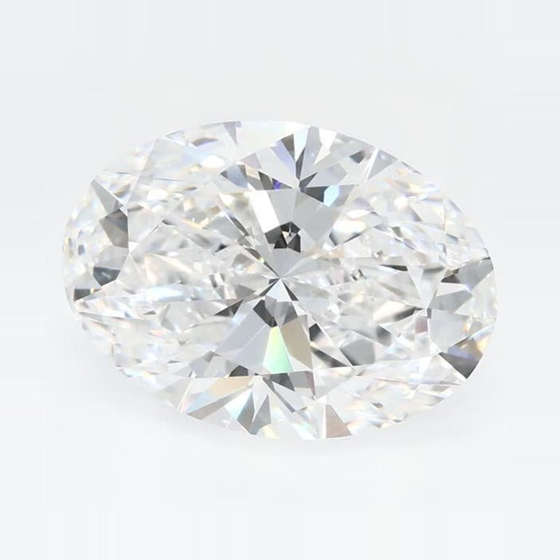 3.01 ct Lab-Grown Diamond – D VVS1 – Oval Cut – GCAL Certified — Sapphire Row · cut7