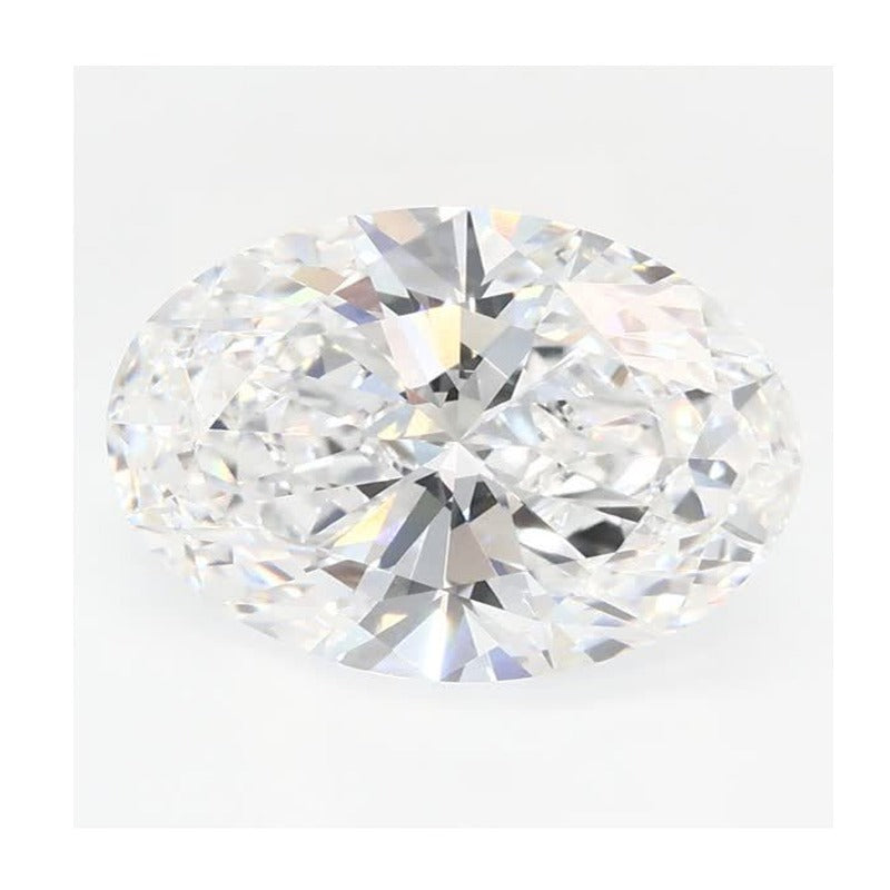 2.97 ct Lab-Grown Diamond – D VVS1 – Oval Cut – GCAL Certified — Sapphire Row · cut7