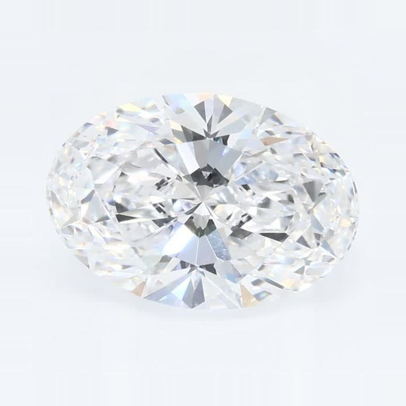 2.95 ct Lab-Grown Diamond – D VVS1 – Oval Cut – GCAL Certified — Sapphire Row · cut7