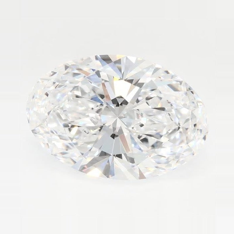 2.93 ct Lab-Grown Diamond – D VVS1 – Oval Cut – GCAL Certified — Sapphire Row · cut7