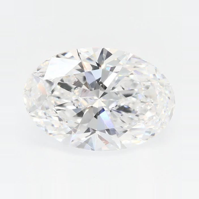 2.92 ct Lab-Grown Diamond – D VVS1 – Oval Cut – GCAL Certified — Sapphire Row · cut7