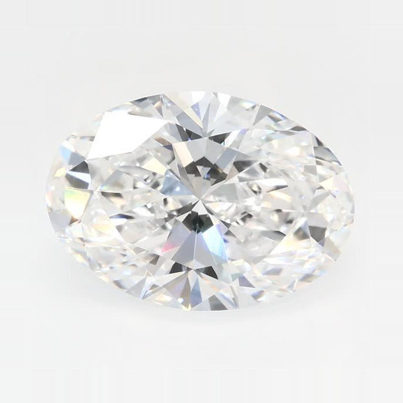 2.90 ct Lab-Grown Diamond – D VVS1 – Oval Cut – GCAL Certified — Sapphire Row · cut7