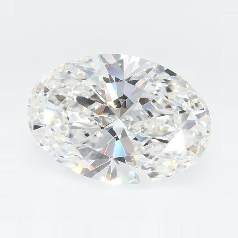 2.87 ct Lab-Grown Diamond – E VVS1 – Oval Cut – GCAL Certified — Sapphire Row · cut7