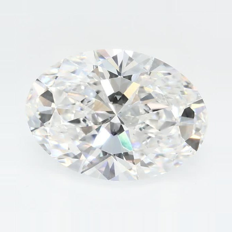 2.81 ct Lab-Grown Diamond – E VVS2 – Oval Cut – GCAL Certified — Sapphire Row · cut7
