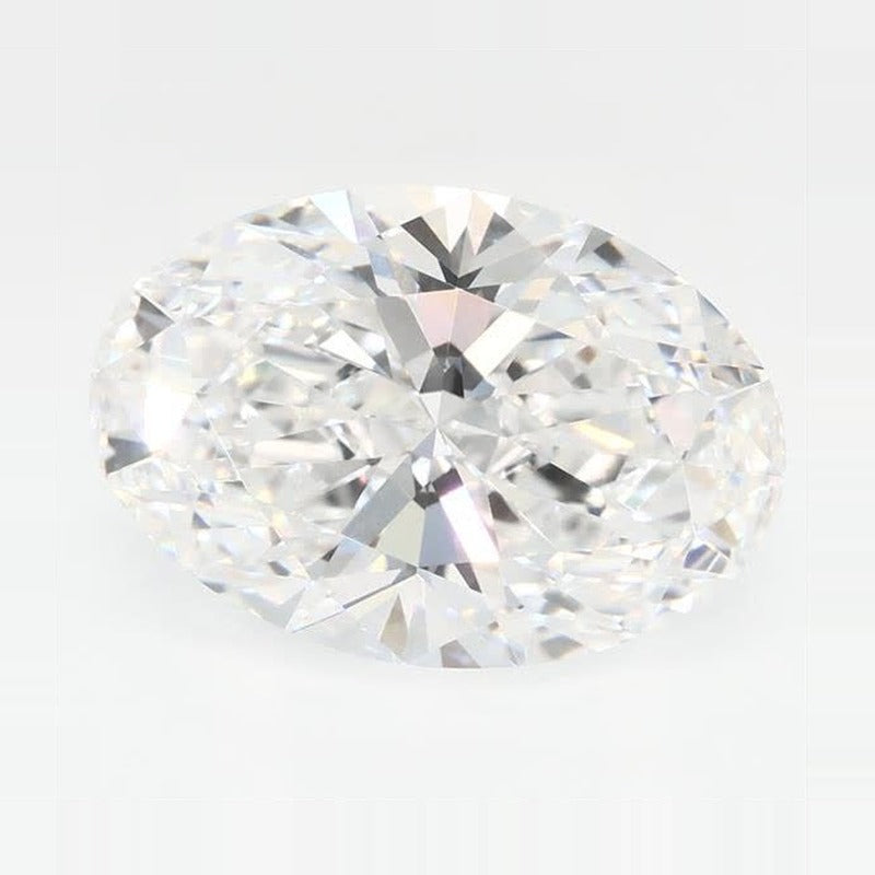 2.69 ct Lab-Grown Diamond – D VVS2 – Oval Cut – GCAL Certified — Sapphire Row · cut7