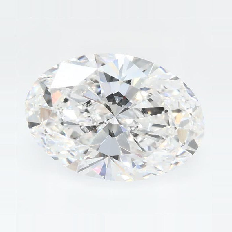 2.59 ct Lab-Grown Diamond – D VVS2 – Oval Cut – GCAL Certified — Sapphire Row · cut7