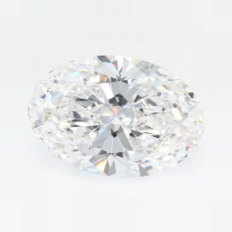 2.59 ct Lab-Grown Diamond – D VVS1 – Oval Cut – GCAL Certified — Sapphire Row · cut7