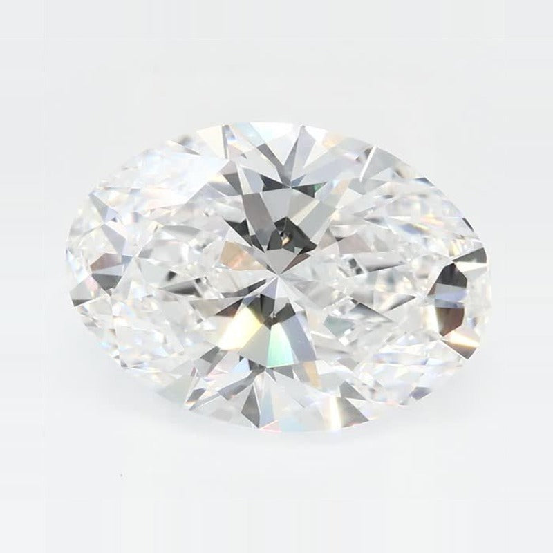 2.59 ct Lab-Grown Diamond – D VVS1 – Oval Cut – GCAL Certified — Sapphire Row · cut7