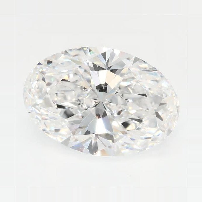2.57 ct Lab-Grown Diamond – E VVS2 – Oval Cut – GCAL Certified — Sapphire Row · cut7