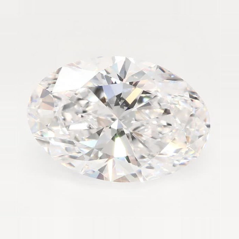 2.55 ct Lab-Grown Diamond – D VVS2 – Oval Cut – GCAL Certified — Sapphire Row · cut7