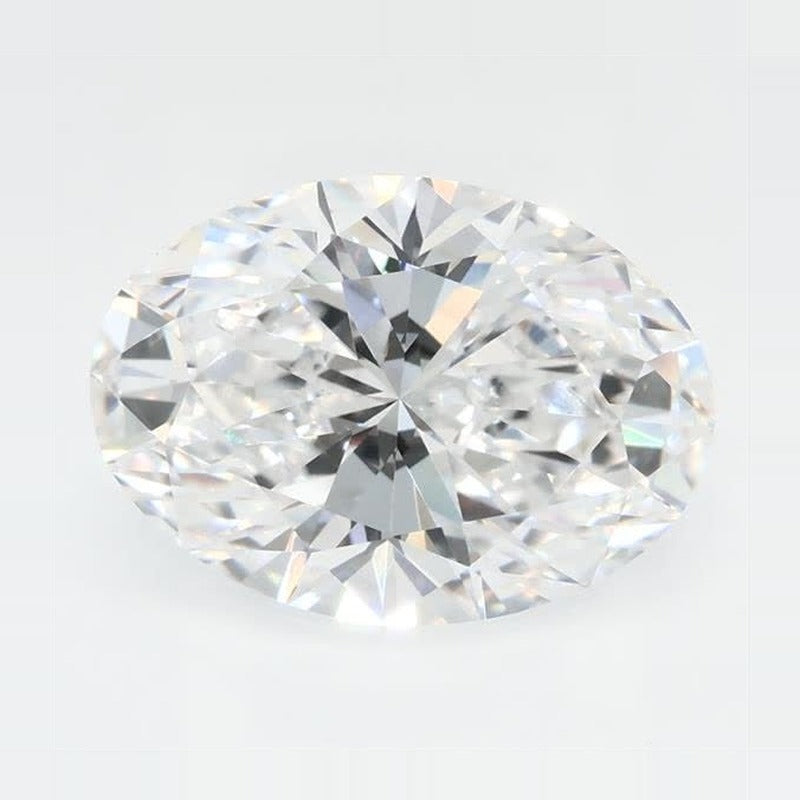 2.53 ct Lab-Grown Diamond – D VVS2 – Oval Cut – GCAL Certified — Sapphire Row · cut7