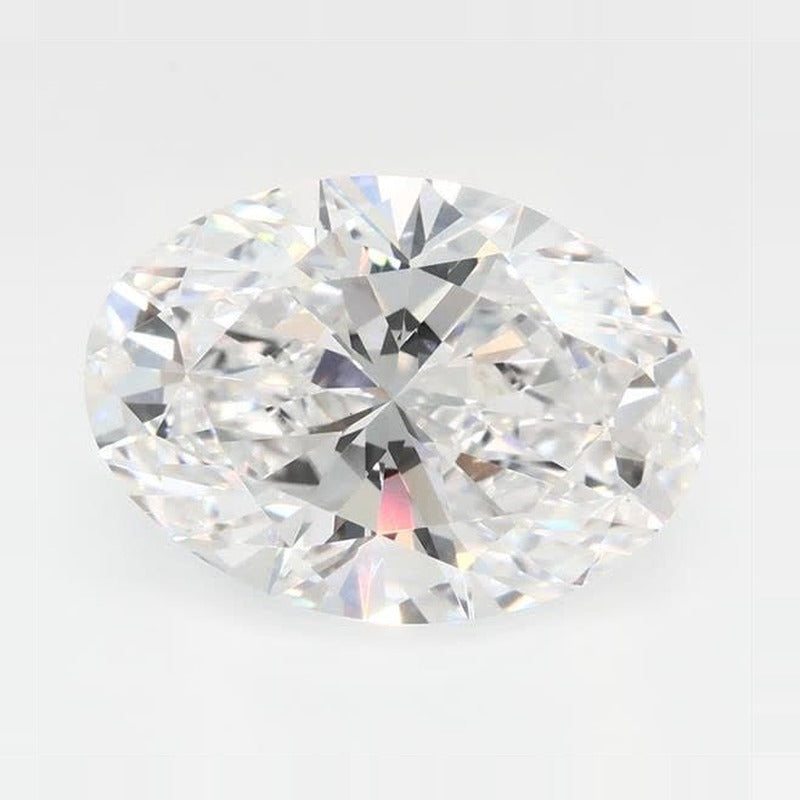 2.53 ct Lab-Grown Diamond – D VVS2 – Oval Cut – GCAL Certified — Sapphire Row · cut7