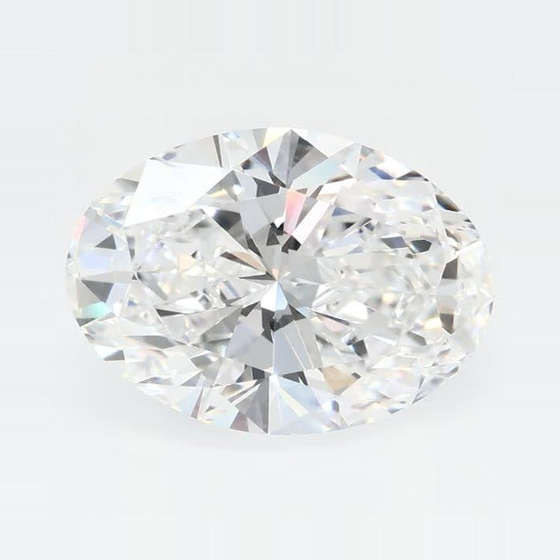 2.51 ct Lab-Grown Diamond – D VVS2 – Oval Cut – GCAL Certified — Sapphire Row · cut7