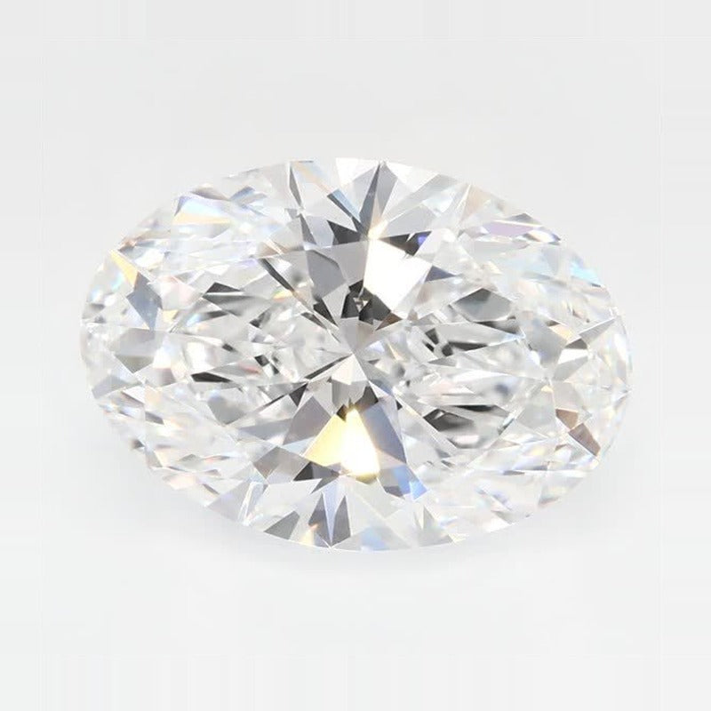 2.50 ct Lab-Grown Diamond – D VVS1 – Oval Cut – GCAL Certified — Sapphire Row · cut7