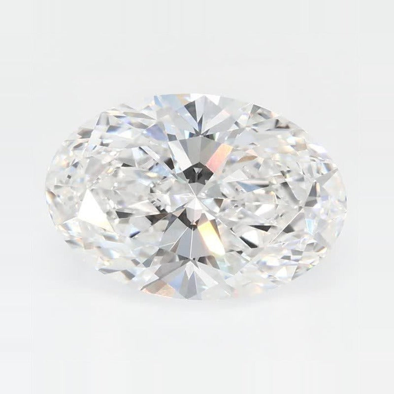 2.48 ct Lab-Grown Diamond – E VVS1 – Oval Cut – GCAL Certified — Sapphire Row · cut7