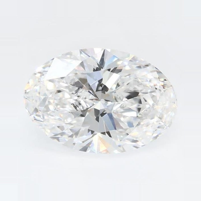 1.92 ct Lab-Grown Diamond – D VVS1 – Oval Cut – GCAL Certified — Sapphire Row · cut7