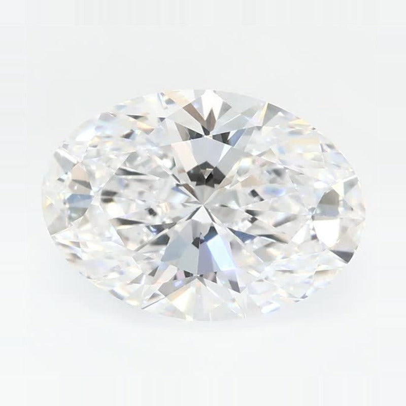 1.89 ct Lab-Grown Diamond – D VVS1 – Oval Cut – GCAL Certified — Sapphire Row · cut7