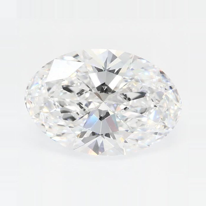 1.87 ct Lab-Grown Diamond – D VVS1 – Oval Cut – GCAL Certified — Sapphire Row · cut7