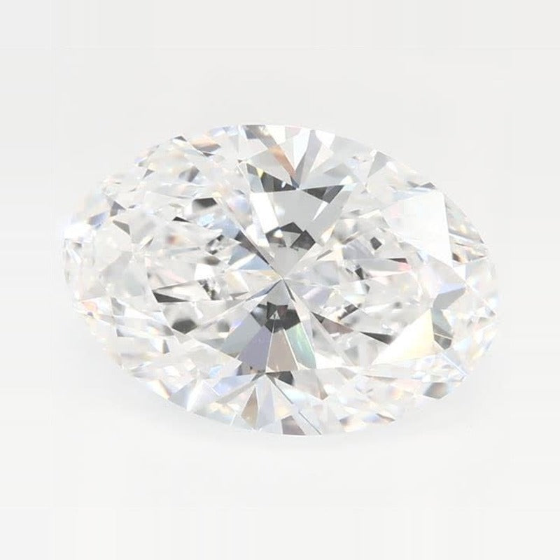 1.57 ct Lab-Grown Diamond – D VVS2 – Oval Cut – GCAL Certified — Sapphire Row · cut7