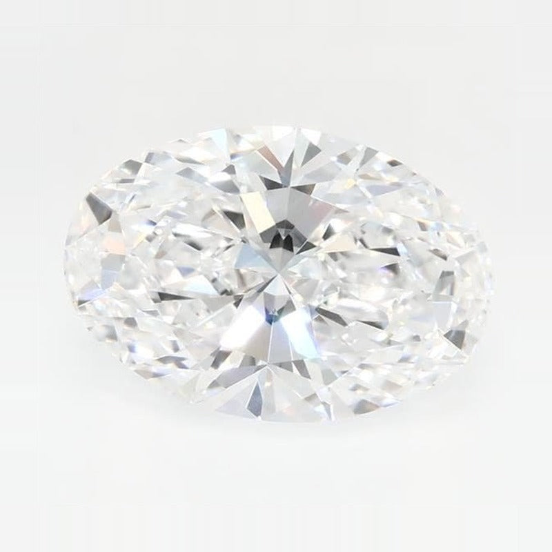 1.58 ct Lab-Grown Diamond – D VVS1 – Oval Cut – GCAL Certified — Sapphire Row · cut7