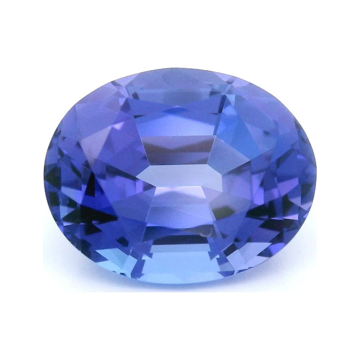 3.26 ct Natural Blue Tanzanite – Oval Cut — Sapphire Row · cut7