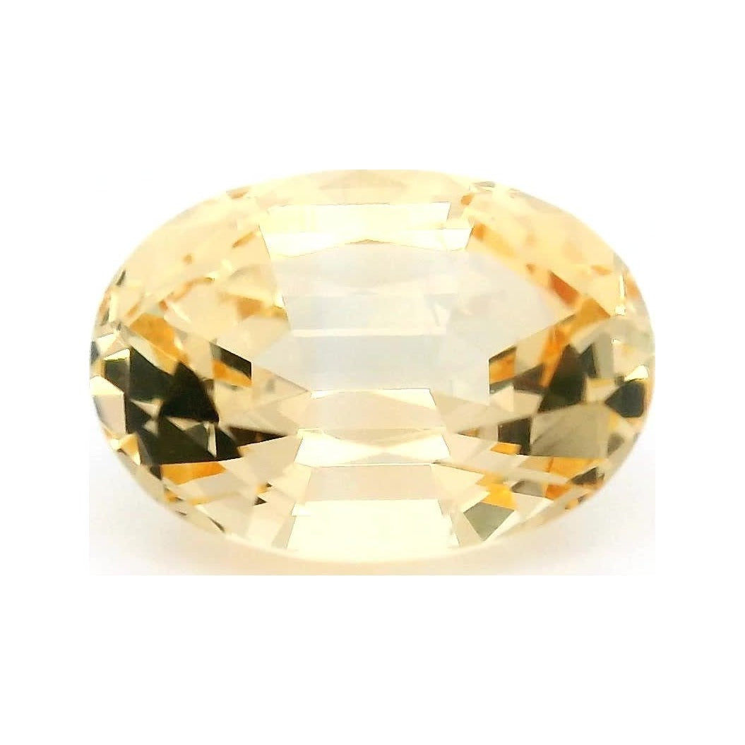 1.66 ct Natural Golden Topaz – Oval Cut — Sapphire Row · cut7