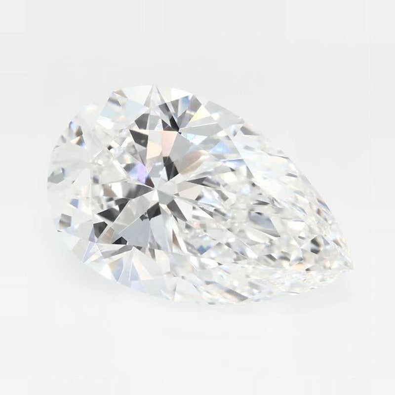 5.02 ct Lab-Grown Diamond – E VVS2 – Pear Cut – GCAL Certified — Sapphire Row · cut7