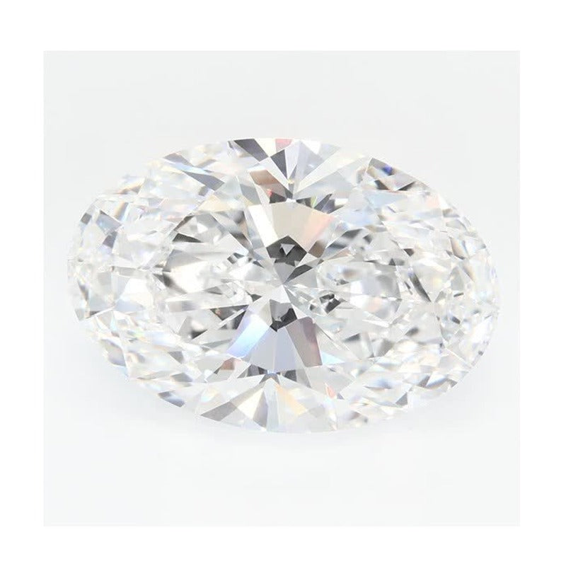 4.51 ct Lab-Grown Diamond – D VVS2 – Oval Cut – GCAL Certified — Sapphire Row · cut7