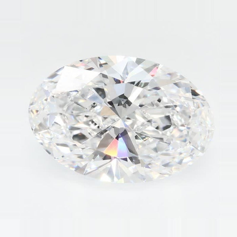 4.07 ct Lab-Grown Diamond – D VVS2 – Oval Cut – GCAL Certified — Sapphire Row · cut7