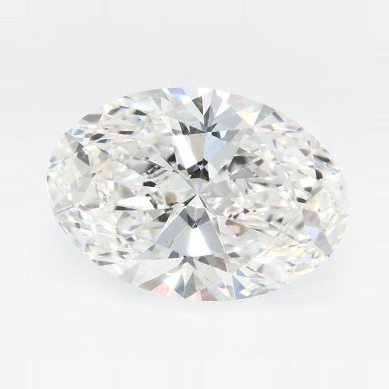 4.05 ct Lab-Grown Diamond – D VVS2 – Oval Cut – GCAL Certified — Sapphire Row · cut7