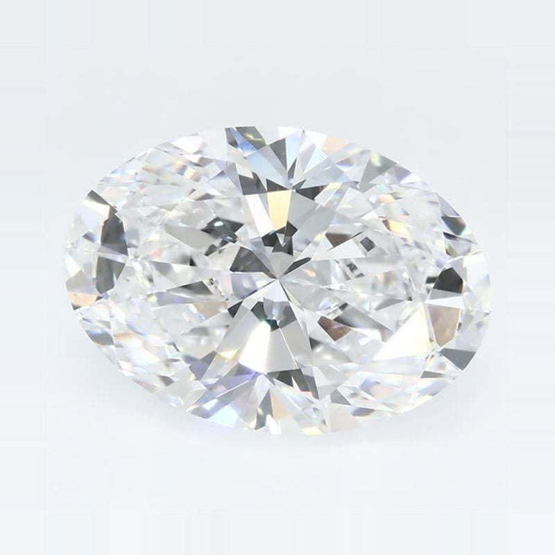 4.04 ct Lab-Grown Diamond – D VVS2 – Oval Cut – GCAL Certified — Sapphire Row · cut7