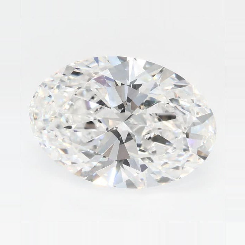4.03 ct Lab-Grown Diamond – E VVS1 – Oval Cut – GCAL Certified — Sapphire Row · cut7