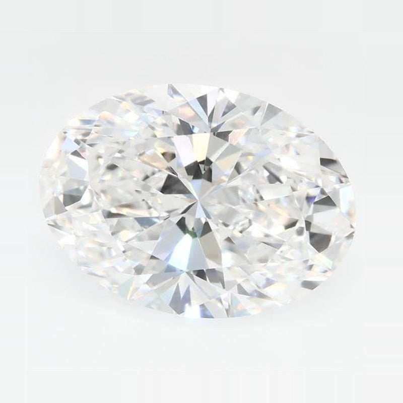 4.02 ct Lab-Grown Diamond – D VVS1 – Oval Cut – GCAL Certified — Sapphire Row · cut7