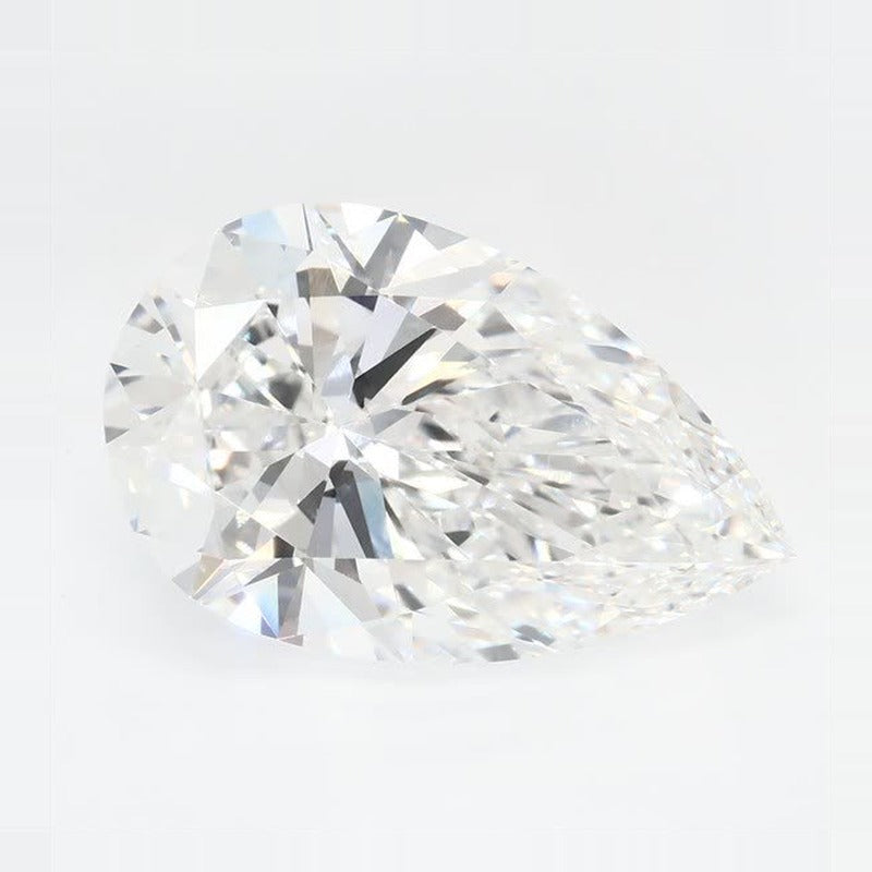 4.01 ct Lab-Grown Diamond – E VVS2 – Pear Cut – GCAL Certified — Sapphire Row · cut7