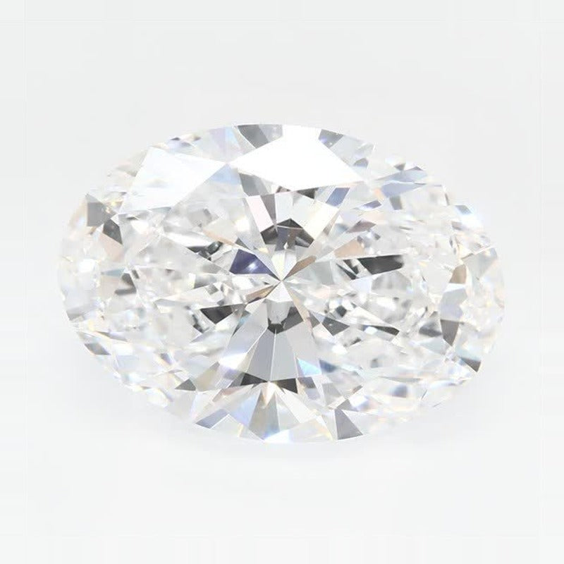 4.01 ct Lab-Grown Diamond – D VVS2 – Oval Cut – GCAL Certified — Sapphire Row · cut7
