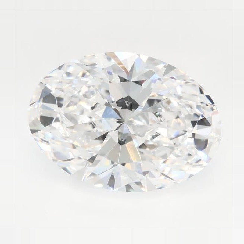 3.89 ct Lab-Grown Diamond – E VVS2 – Oval Cut – GCAL Certified — Sapphire Row · cut7