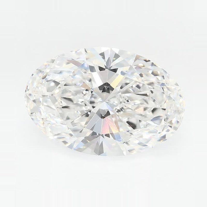 3.73 ct Lab-Grown Diamond – D VVS1 – Oval Cut – GCAL Certified — Sapphire Row · cut7