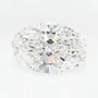 3.73 ct Lab-Grown Diamond – D VVS1 – Oval Cut – GCAL Certified — Sapphire Row · cut7