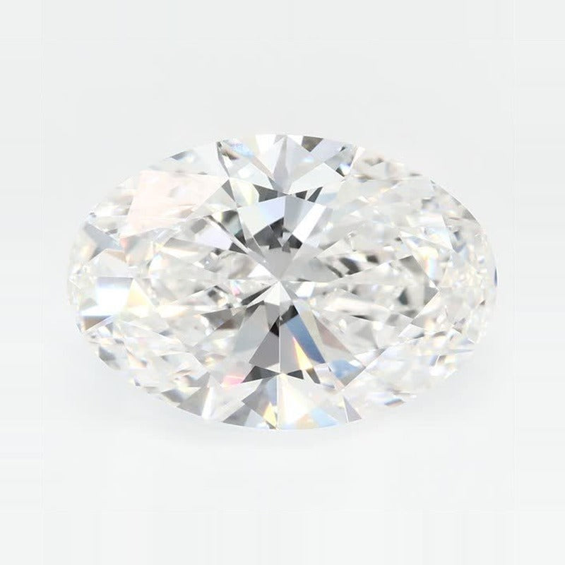 3.57 ct Lab-Grown Diamond – E VVS1 – Oval Cut – GCAL Certified — Sapphire Row · cut7